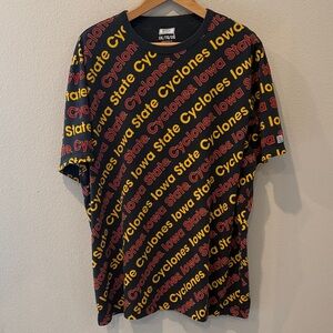 Iowa State Cyclones Black and Red T-Shirt XXL